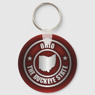 Ohio Steel (rot) Schlüsselanhänger