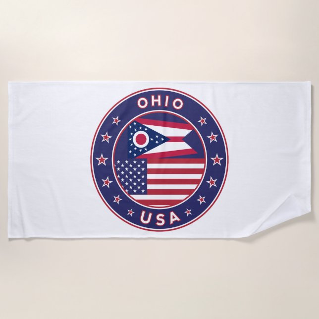 Ohio Strandtuch (Vorderseite)