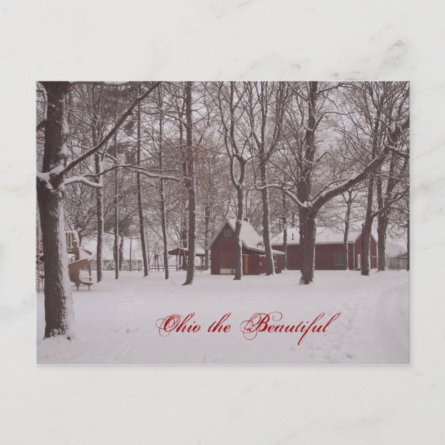 Ohio the Beautiful Postkarte (Vorderseite)