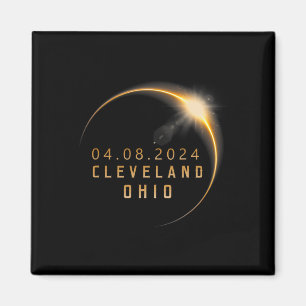 Ohio Total Solar Eclipse 2024 - Ohio Solar Eclipse Magnet