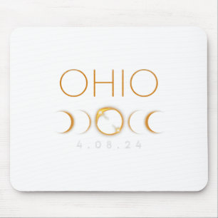 Ohio Total Solar Eclipse April 8 2024 Ohio Solar E Mousepad