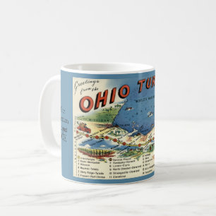 Ohio Turnpike Map Tasse