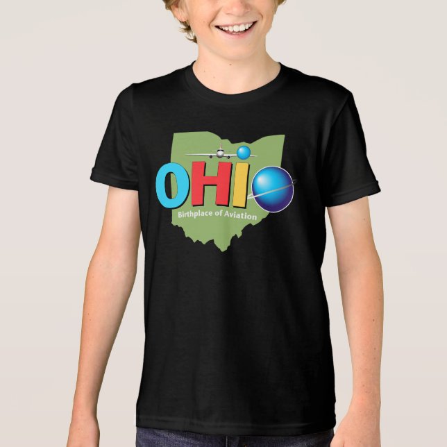 Ohio USA Tri-Blend Shirt (Vorderseite)