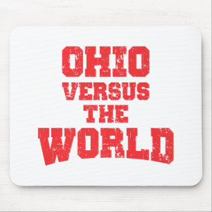 OHIO VERSUS DIE WELT MOUSEPAD