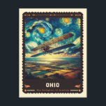 Ohio | Vincent Van Gogh Inspiriert Postkarte<br><div class="desc">Entdecken Sie das "Ohio | Vincent van Gogh Inspirierte Postcard, eine faszinierende Mischung aus Ohios malerischen Landschaften und dem ikonischen impressionistischen Stil des Vincent van Gogh. Diese Postkarte zeigt Ohios abwechslungsreiche Szenen - von den geschäftigen Straßen von Cleveland bis hin zur ruhigen Schönheit der Hocking Hills - die alle mit...</div>