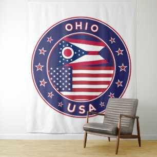 Ohio Wandteppich