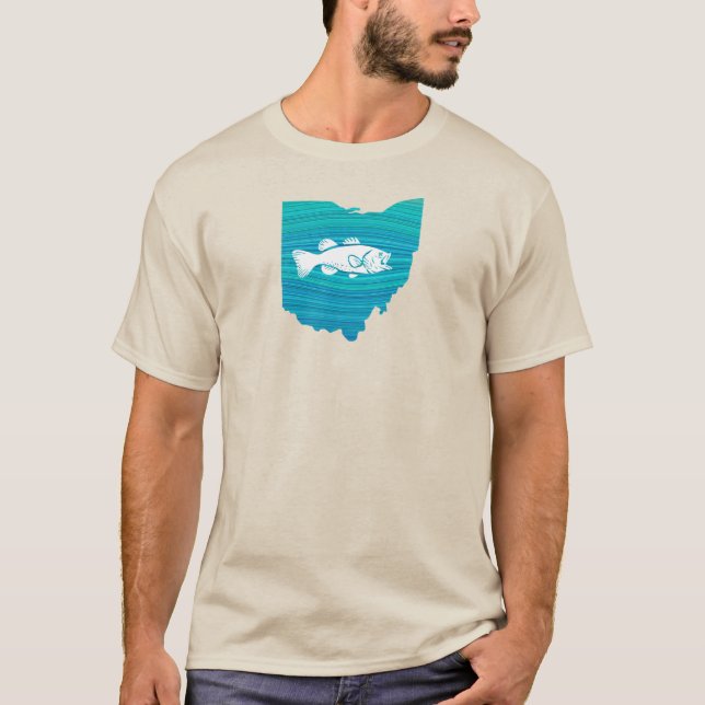 Ohio Wave Fishing T-Shirt (Vorderseite)