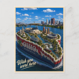 Ohio | Wish You Were Here | State-Serie Postkarte