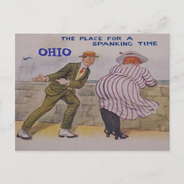 OHIO WITZIGE POSTKARTE (Vorderseite)