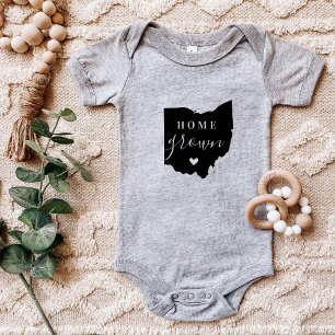 Ohio Zuhause Grown Staat T-Shirt Baby Strampler