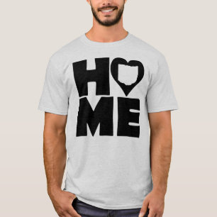 Ohio Zuhause Herz Staat T-Shirt Tees