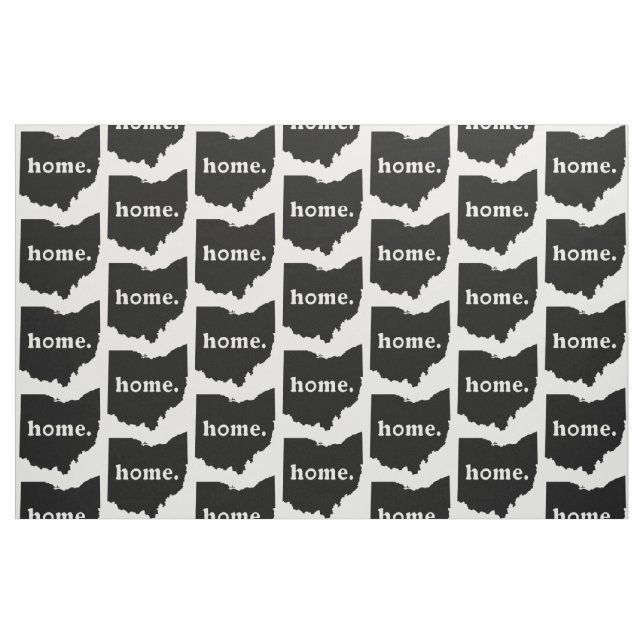 Ohio-Zuhause Stoff (Fat Quarter (45,7 x 55,9 cm))