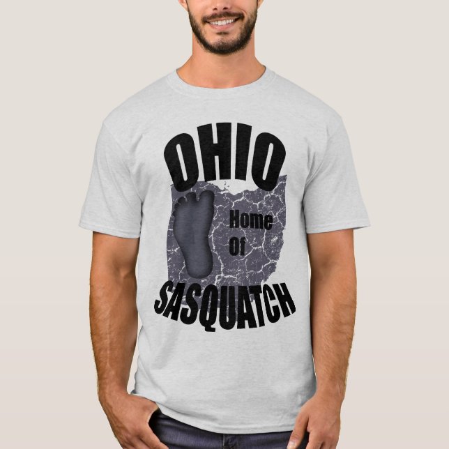 Ohio Zuhause von SasquatchT-Shirt T-Shirt (Vorderseite)