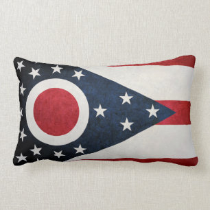 Ohioan Flagge Lendenkissen