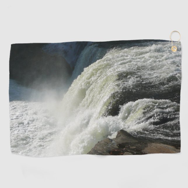 Ohiopyle Falls in Pennsylvania Golfhandtuch (Horizontal)