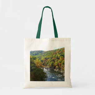 Ohiopyle River im Herbst II Pennsylvania Herbst Tragetasche