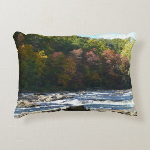Ohiopyle River Rapids in Herbst Pennsylvania Herbs Dekokissen