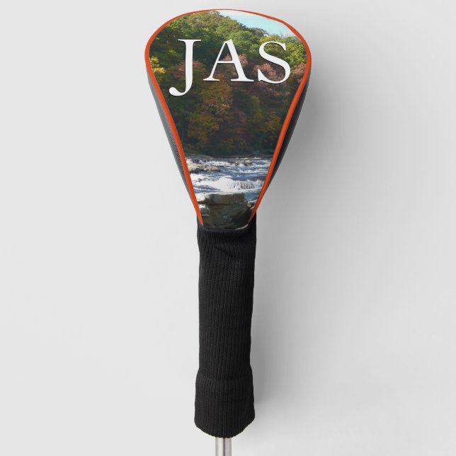 Ohiopyle River Rapids in Herbst Pennsylvania Herbs Golf Headcover (Vorderseite)