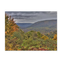 Ohiopyle Valley Aussicht im Herbst, Pennsylvania