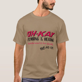 OhKay Plumbing Heating vintage T-Shirt