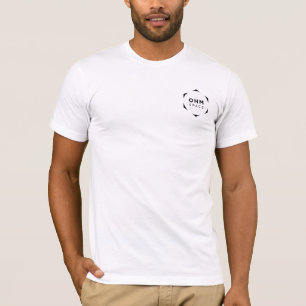 OHM Abstands-Taschen-Logo-Shirt T-Shirt