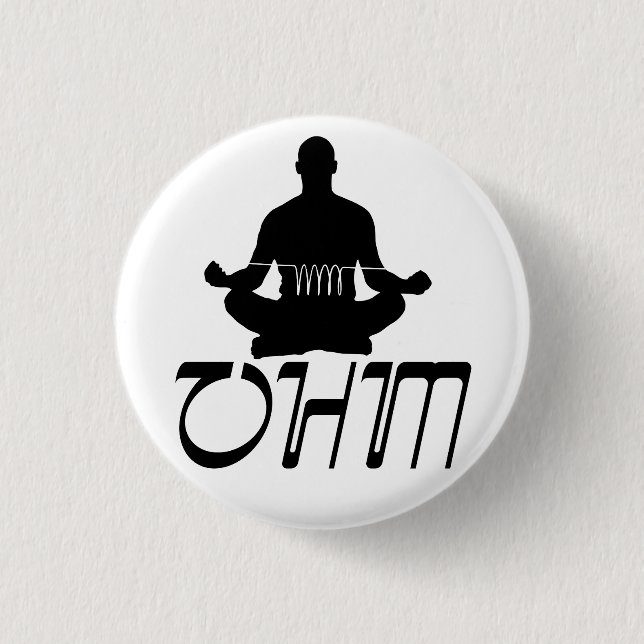 OHM BUTTON (Vorderseite)
