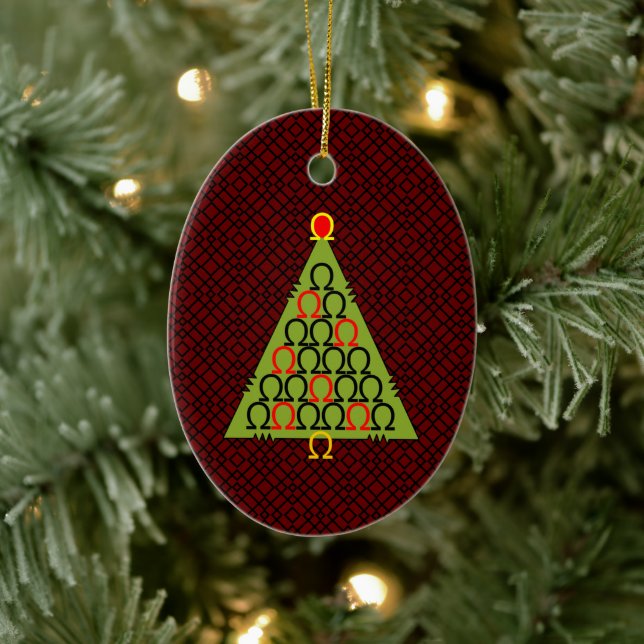 Ohm Christmas Tree Keramik Ornament (Baum)