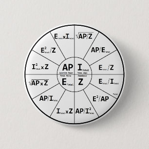 Ohm Gesetz-für Wechselstrom Button