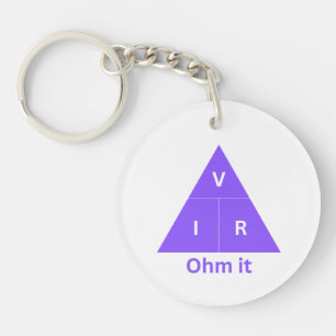 Ohm It Purple Ohm's Law Triangle
