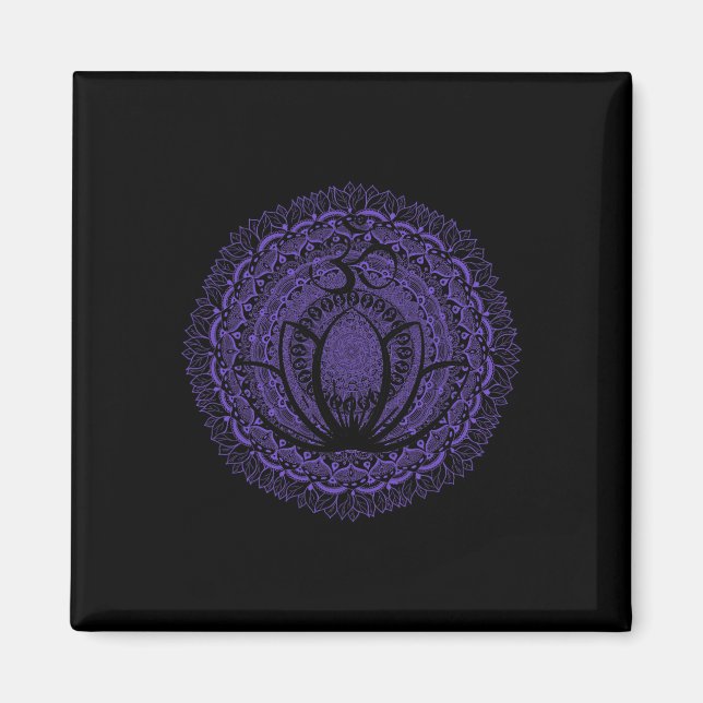 Ohm Meditiere  Magnet (Vorne)