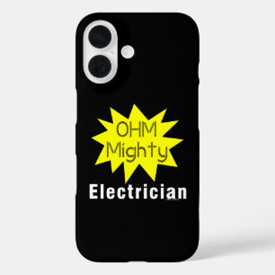 Ohm Mighty Electrician iPhone 16 Hülle