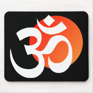 Ohm-schwarz Mousepad