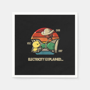 Ohm Volt Amp Electrical erklärt Serviette