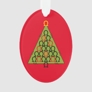 Ohm-Weihnachtsbaum Ornament