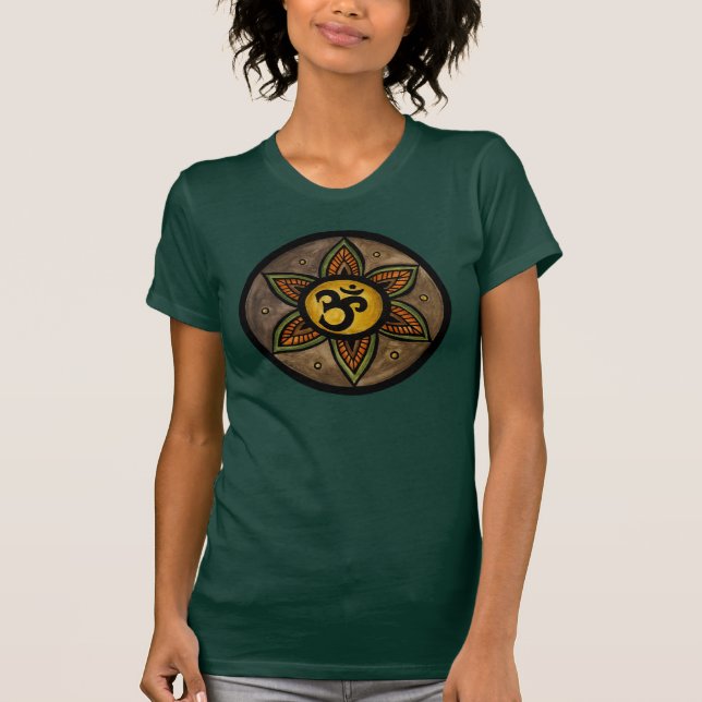 Ohm-Yoga-T-Shirt T-Shirt (Vorderseite)