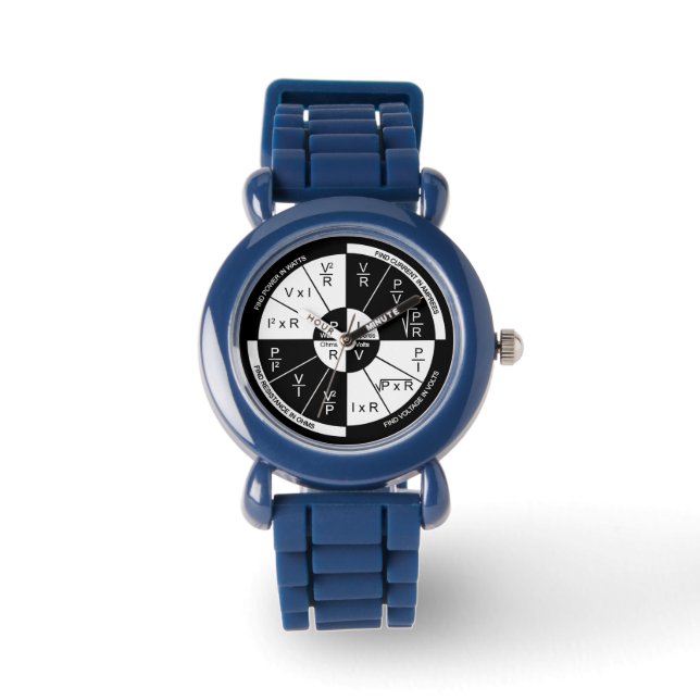Ohmsches Gesetz Armbanduhr (Vorderseite)