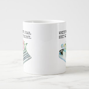 Ohne Angst schreiben, gnadenlos redigieren Vinta Jumbo-Tasse