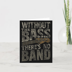 Ohne B gibt es keine Band Gitarrist B Gitarre Pl Karte