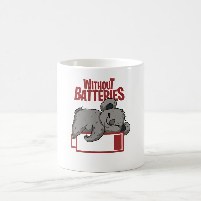 Ohne Batterien Kaffeetasse (Mittel)