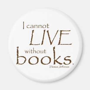 Ohne Bücher Magnet