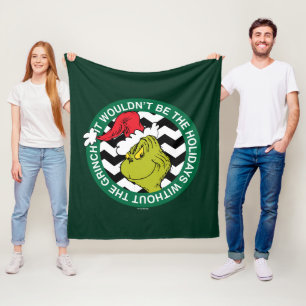 Ohne Grinch wären die Feiertage nicht dasselbe Fleecedecke