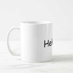 Ohne HelveticaTasse Kaffeetasse