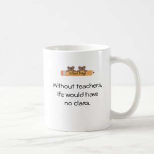 Ohne Lehrer Kaffeetasse