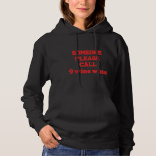 Ohne meine Zustimmung gibt es jemanden, bitte rufe Hoodie