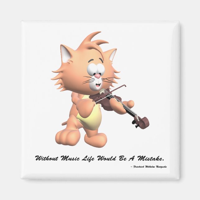 Ohne Musik Magnet (Vorne)