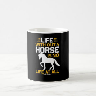 Ohne Pferd ist kein Leben Kaffeetasse