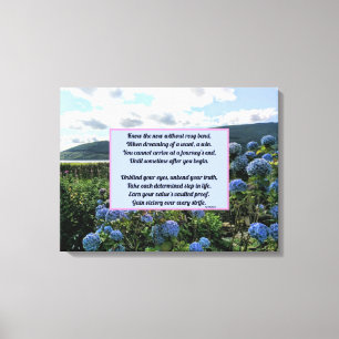 Ohne Rosy-Biss Leinwanddruck