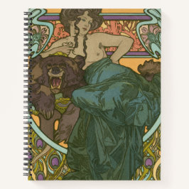 Ohne Titel von Alphonse Mucha (1902) Notizbuch