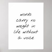 Ohne Voice Poster