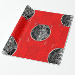 Ohnmacht Geschenkpapier<br><div class="desc">ominöse Weihnachten krampus red damask ,  finster,  ominös,  Christmaus krampus,  krampus,  hässliche Weihnachten,  beängstigende Weihnachten,  Albtraum Weihnachten,  krampusartige Weihnachten,  Weihnachten</div>